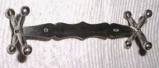 SP Jax Knife Rest V. U. Simon St Helier, Jersey C1800's VUS Mark - 4"L