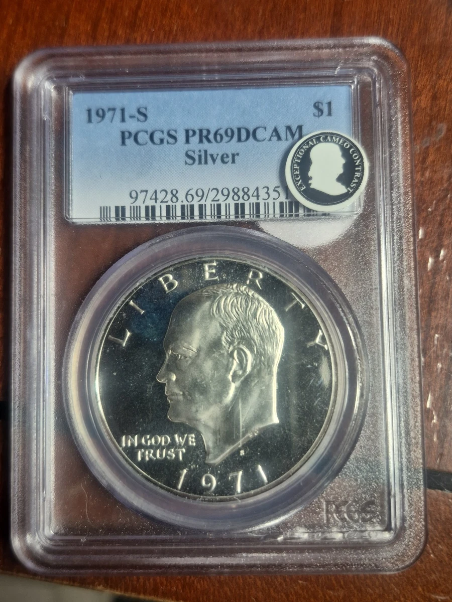 Proof PR 69 Graded 1971 Eisenhower Dollars (1971-1978) for sale | eBay