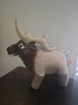 Wild Republic Plush Standing Reindeer 12 Realistic Stuffed Animal Large Antlers
