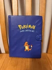 Pokemon Gotta Catch ‘Em All Blue Charmander Card Binder Vintage 1999