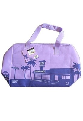 Trader Joe s NEW SPRING 2026 RELEASE PURPLE RAIN Large Insulated Bag LIMITED