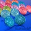 Bluebubble DISCO FEVER 56mm Large Round Neon Hoop Earrings in Gift Bag - 32 Colours Available