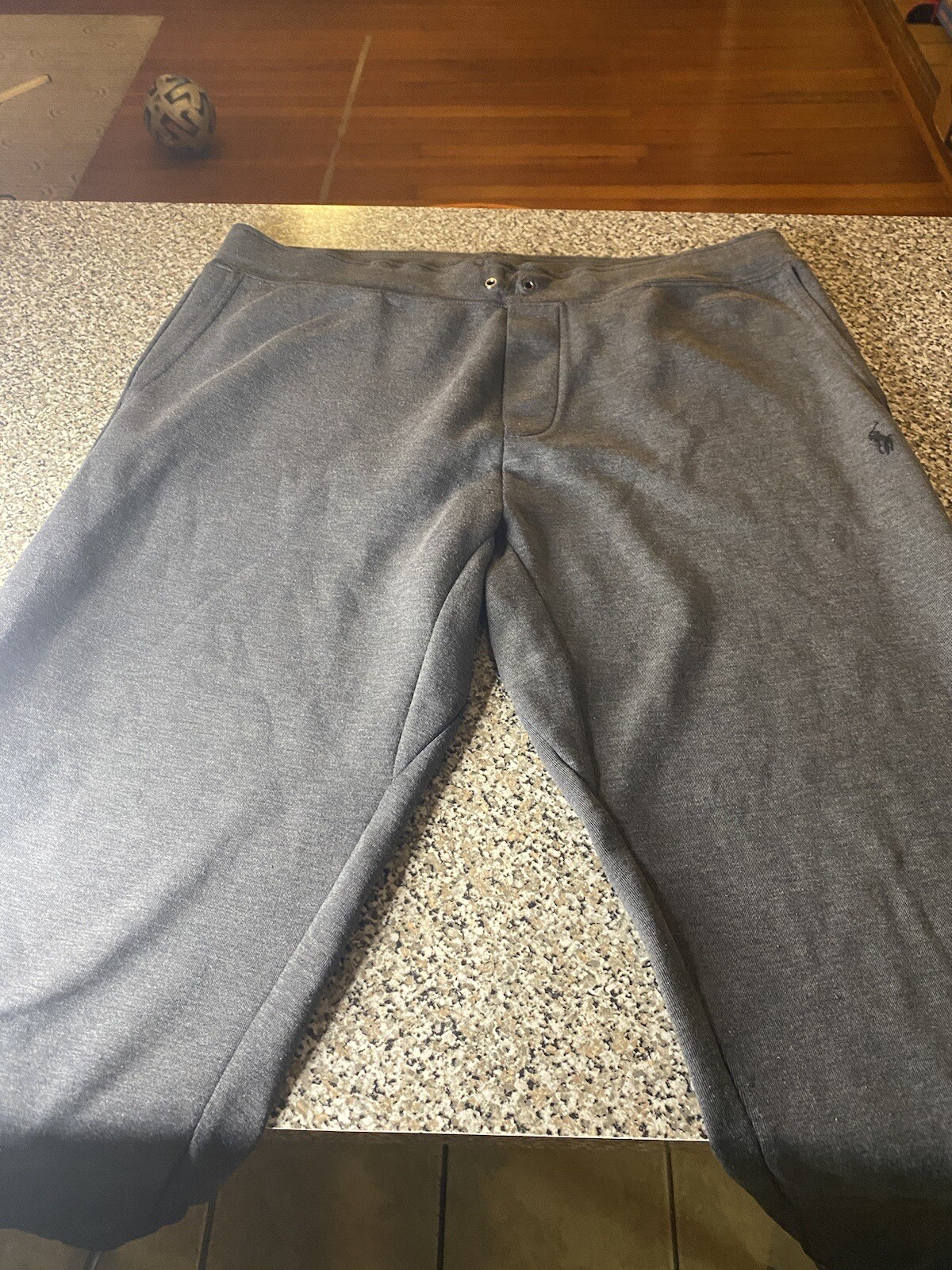 Polo Ralph Lauren Joggers Uomo 2XL XXL Grigi Pile Pony