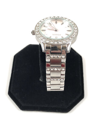 Fossil Glitz ES2189 Womens Silver Stainless Steel Analog  display picture 2