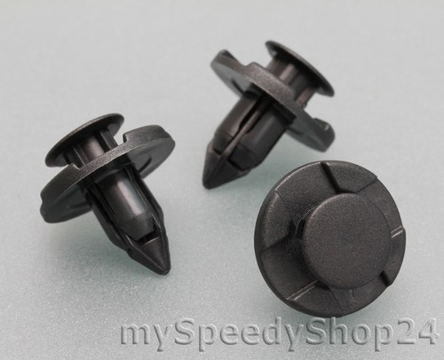 Lot De 100 Clips Garniture Pour Nissan - Réf. 0155309321 Compatible XTrail, Qashqai, Micra...