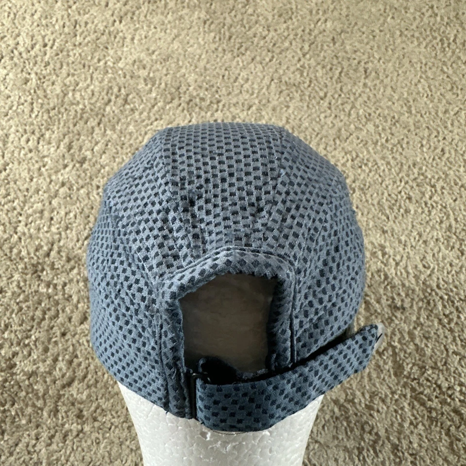 De Colección NIKE Tailwind Gorra Hombres Gris Azul Correa 7 Paneles Campamento Dri-Fit Logo Y2K Foto 3 de 4