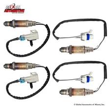 Set of 4 Bosch Oxygen O2 Sensor for 2008-2014 GM V8 4.8L 5.3L 6.0L 6.2L