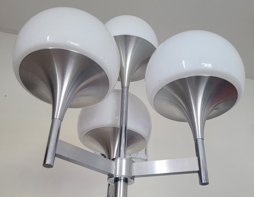 Ancien lampadaire de GAETANO SCIOLARI Année 1970 - Fonctionne - Picture 4 of 18