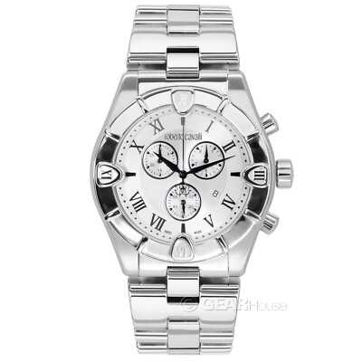 ROBERTO CAVALLI Diamond Time Mens Swiss-Made Chronograph Watch Silver Dial Steel 8033288455875 | eBay ROBERTO CAVALLI Diamond Time Mens Swiss-Made Chronograph Watch Silver Dial Steel 8033288455875 | eBay