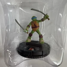 HeroClix Teenage Mutant Ninja Turtles TMNT Unplugged Leonardo Mini Figure #030