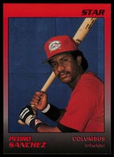 1989 Star Pedro Sanchez Columbus Mudcats