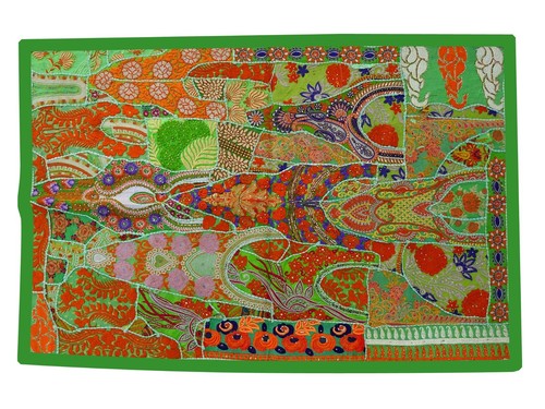Tapisserie Murale Vintage Française – Gobelins Fait Main, 80x70 Cm, Coton (occasion)