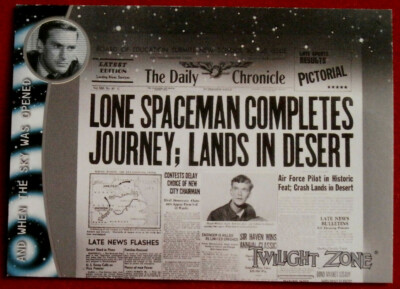 TWILIGHT ZONE - Karte #18 - AND WHEN THE SKY WAS OPEN - Rod Taylor