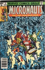 Marvel Comics Micronauts Volume 1 Book #9 Mid Grade 1979