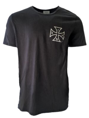 【関税込み】Rhude ブラック 'Rhude' Script Crest Tシャツ Rhude - Rhude Script Crest T-Shirt | HBX - Globally Curated