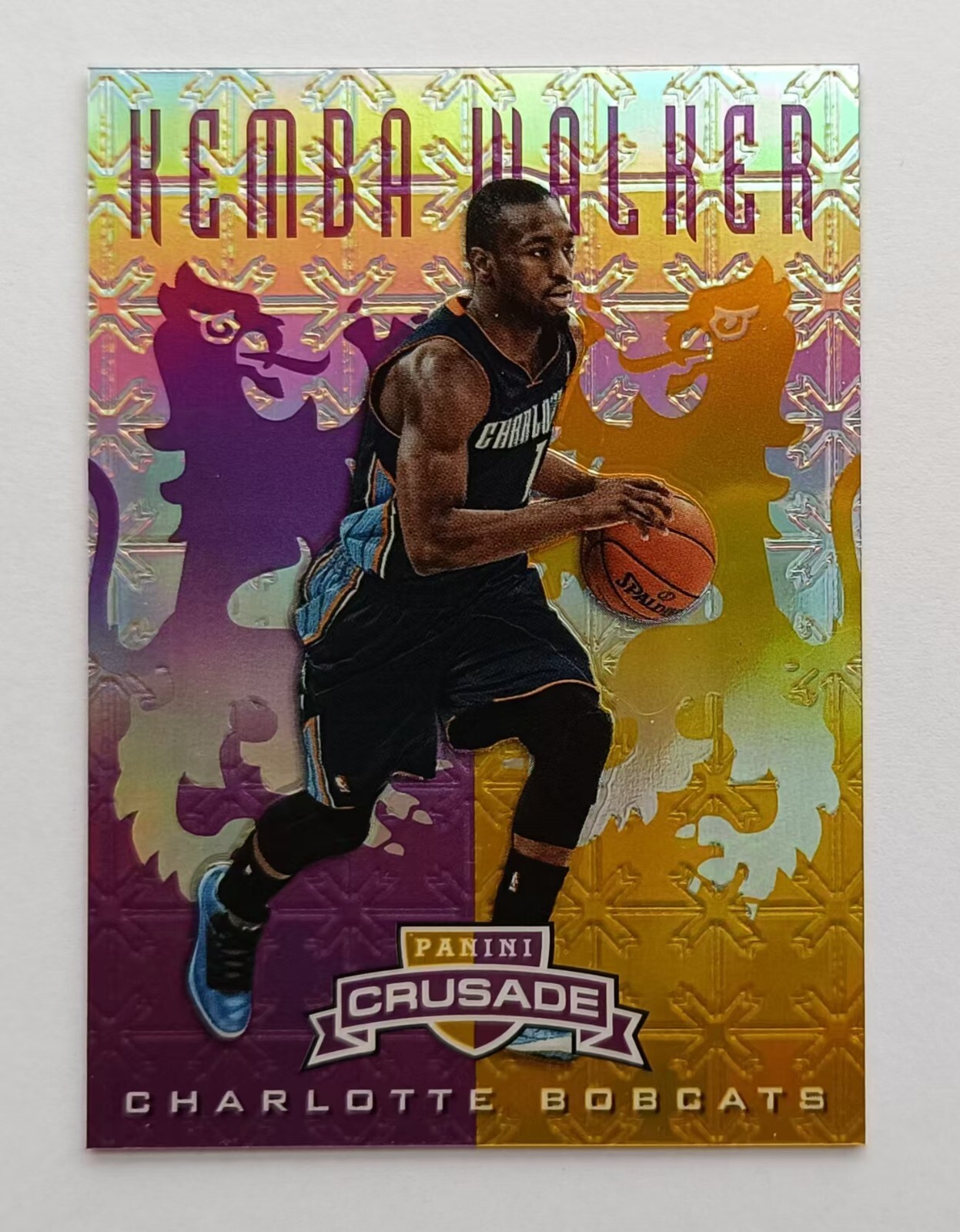 Kemba Walker 2012-13 Panini Crusade Purple gold RC rookie  29/49