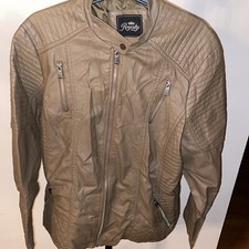 Royalty For Me Jacket Woman’s Size 2x Biker Leather Like