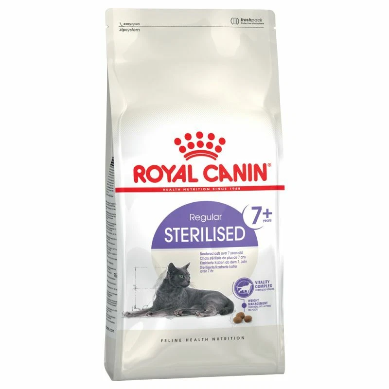 Royal Canin Sterilised 7 Cat Balanced Dry Cat Food 1.5kg 3.5kg