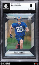 POP 1: Tyler Higbee RC BGS 9: 2016 Panini Prizm Rookie Card Gisto #246. rookie card picture