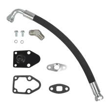 Upgraded Heavy Duty Turbo Drain Kit For 92-00 Chevy GMC 6.5L Turbo Diesel