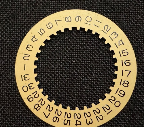 Rolex Calendar Disc Champagne and White Rolex Watches. Genuine Date Disc - Picture 10 of 13