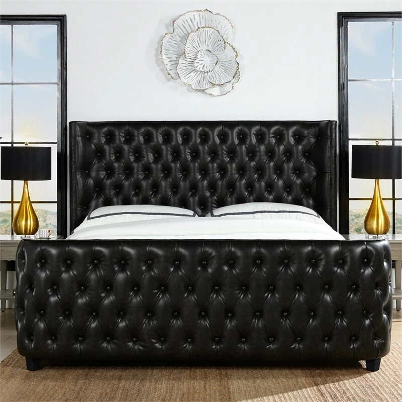 Brooklyn outlet tufted bed