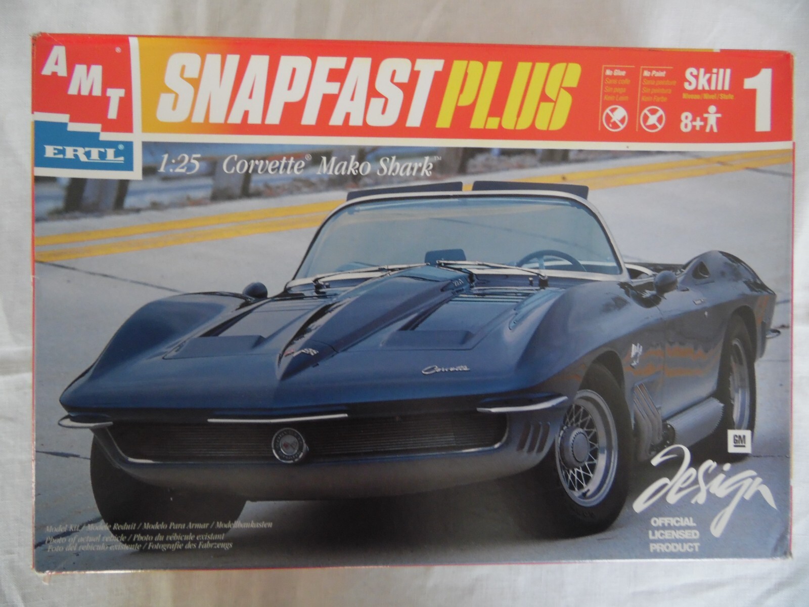 Maquette Corvette Mako Shark 1/25 AMT ERTL : réplique de collection haute précision