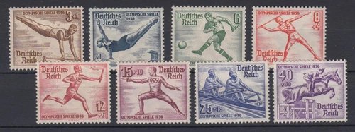 German Reich 609-616 Olympic Summer Games Berlin MNH