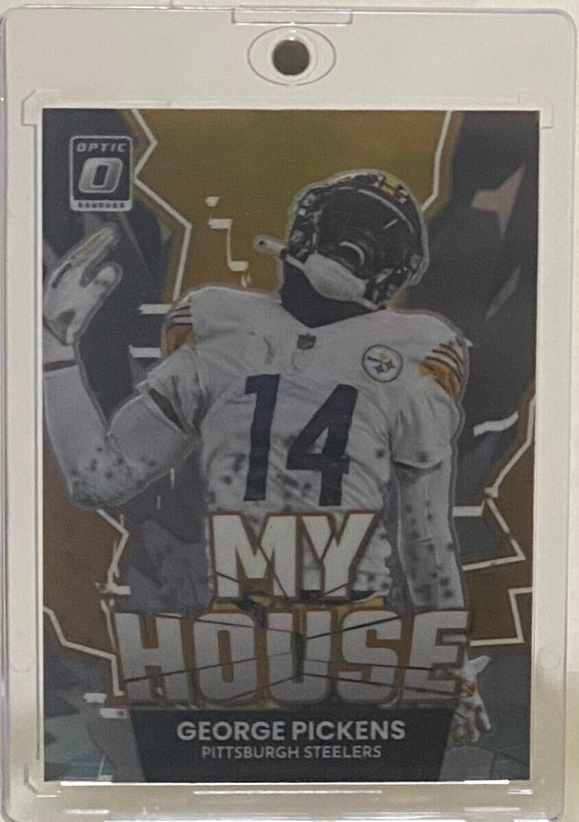 2022 Panini Donruss Optic Prizm 'My House' #MH-16 George Pickens - Steelers
