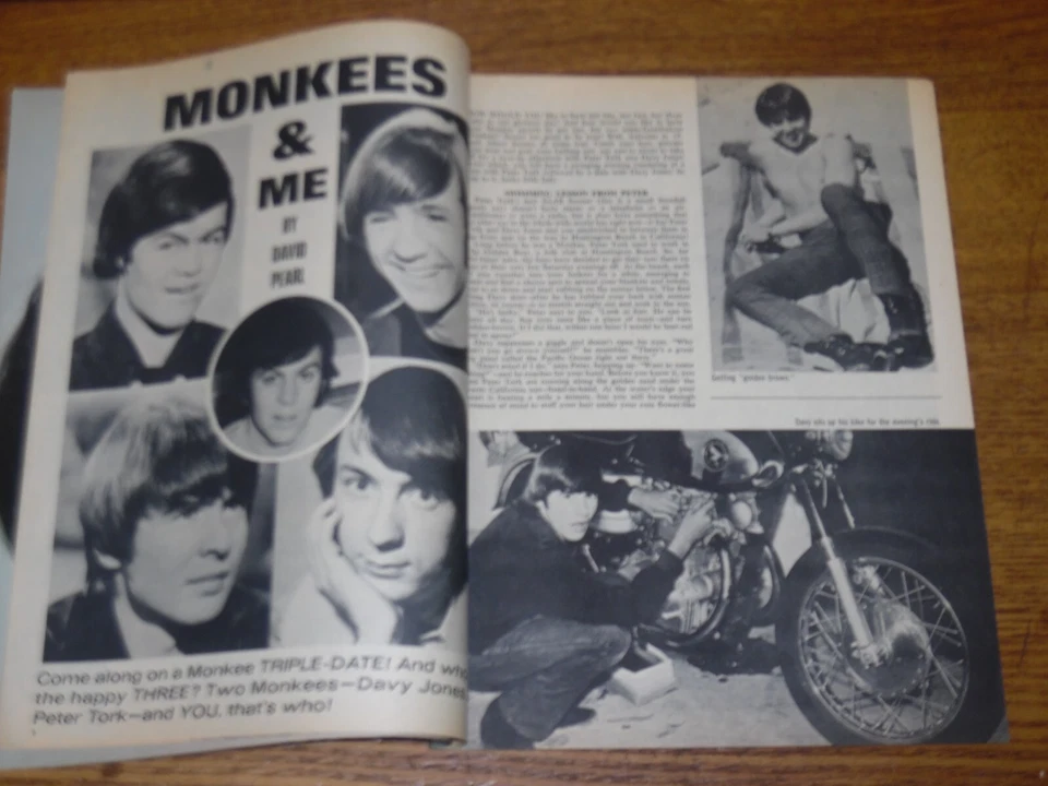 Vintage Teen Magazine - 16 Magazine - Vol. 9 No. 4 Sept 1967 - Imagem 4 de 4