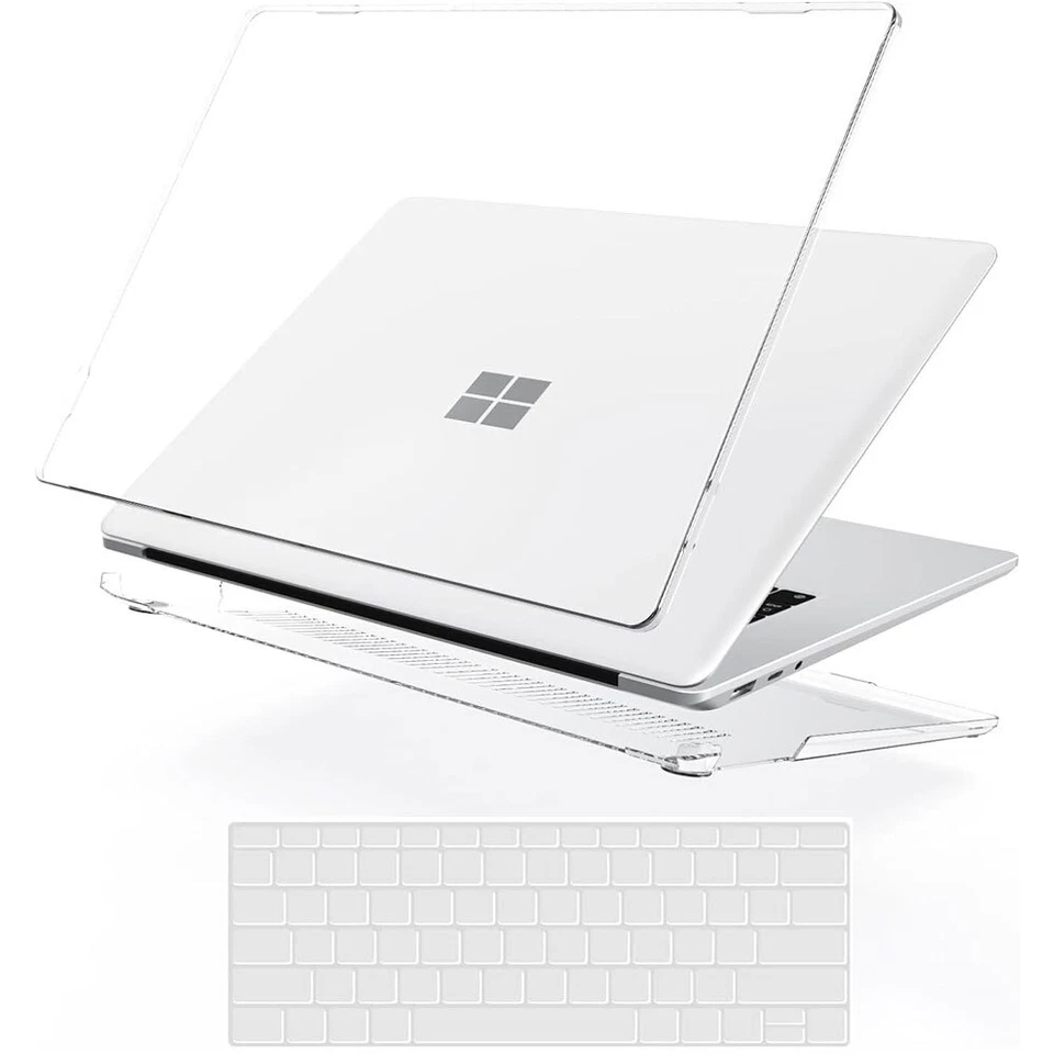 For Microsoft Surface Laptop 5 4 3 2 Go Hard Shell Cover With Keyboard Case 15 - image 3 of 4
