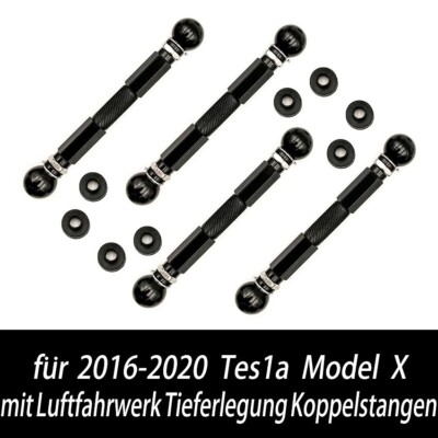 Für 2016-2020 Tesla Model X Airmatic Luftfahrwerk Tieferlegung Koppelstangen