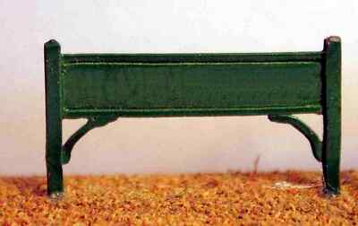 2 small station name boards A2 UNPAINTED N Gauge Scale Langley Models Kit 1/148