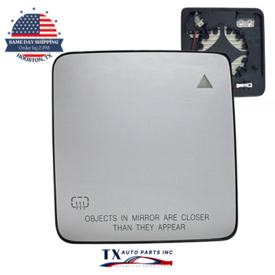 Passenger Side Mirror Glass for 18-24 JEEP WRANGLER / Gladiator with BSM Heated