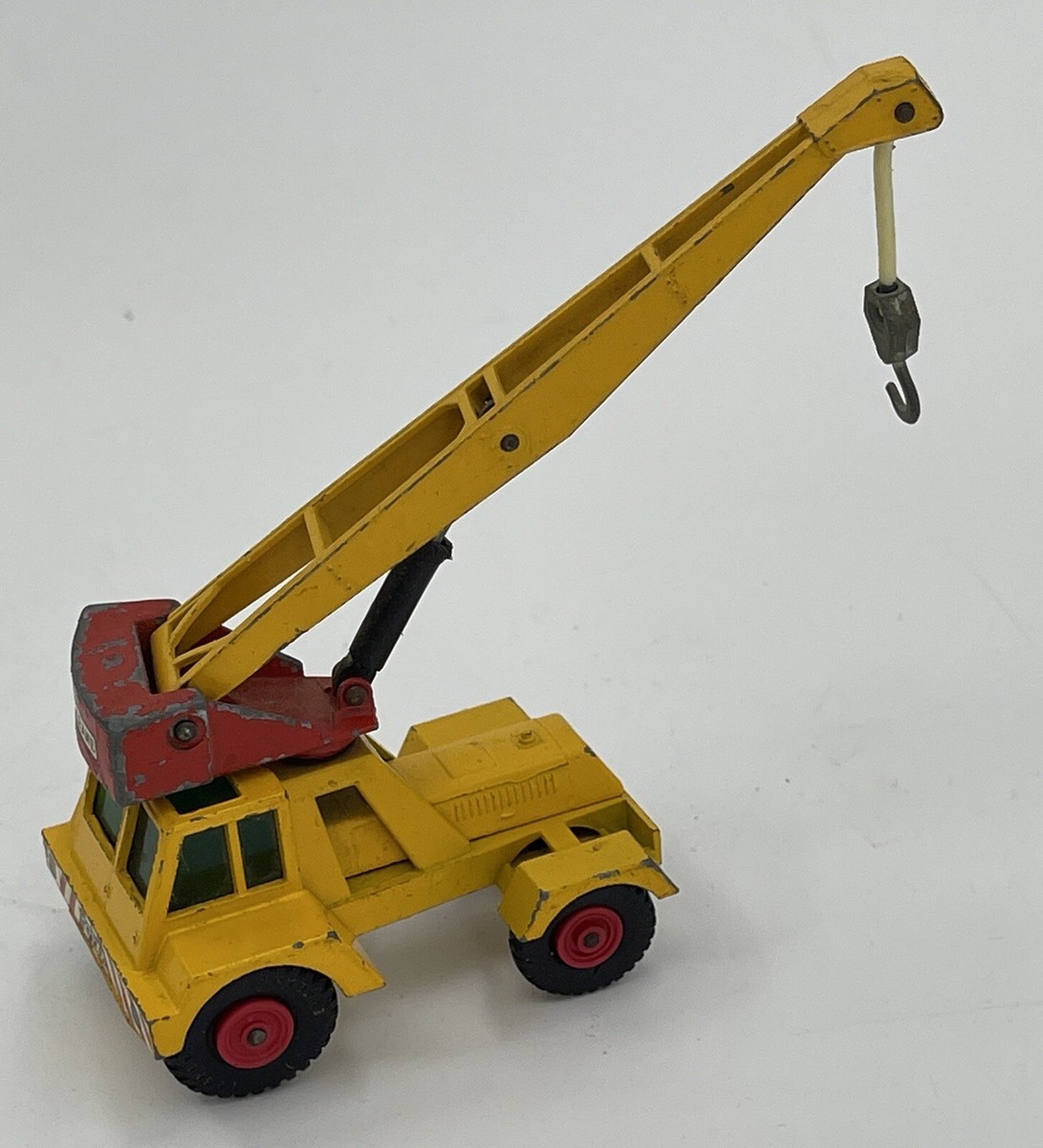 Vintage Lesney Matchbox King Size #K-14 Taylor Jumbo Crane Red