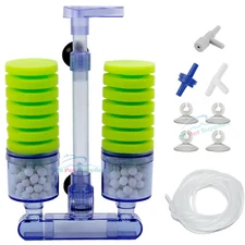 AQUANEAT Sponge Filter with Ceramic Balls with Accessories Up to 20 Gallon