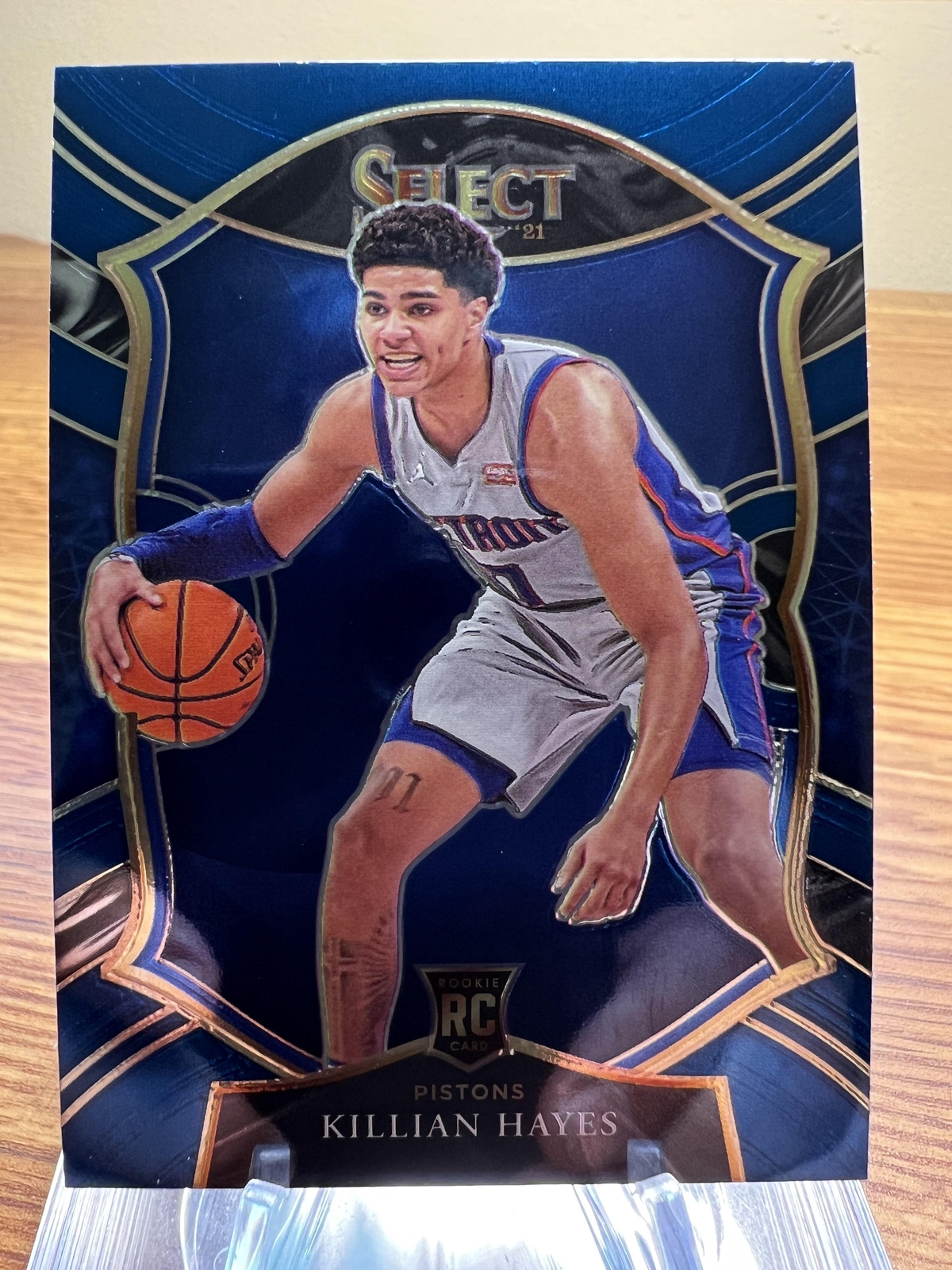 2020-21 Panini Select #67 Killian Hayes Blue