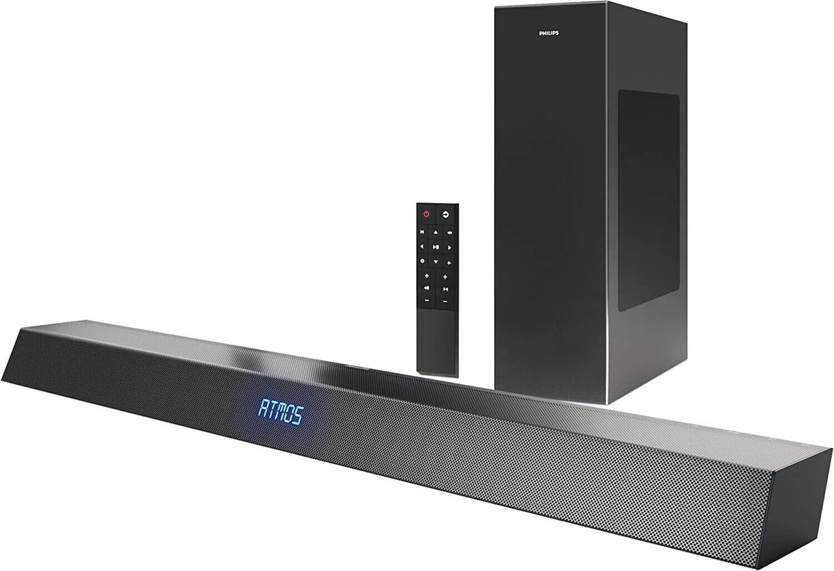 Philips Sound bar with Subwoofer. Home Theater. TV Speaker Free