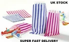 Candy Stripe Paper Bags Gift Shop Party Cake Sweet Treat Super Fast Delivery