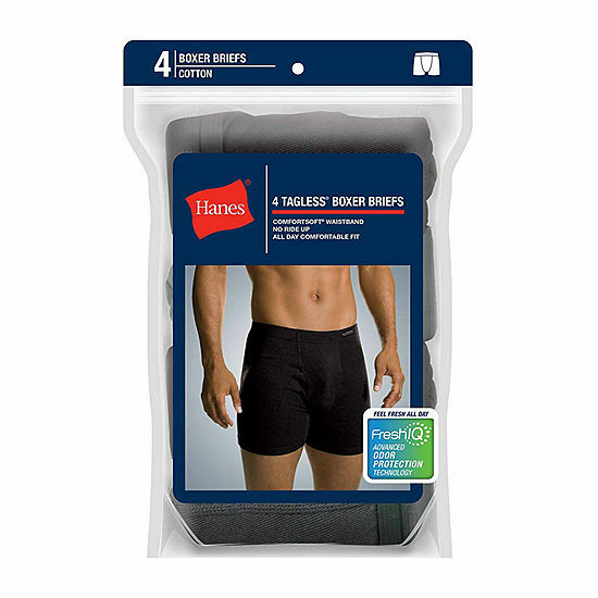 Set Of Hanes Tagless ComfortSoft Waistband No Ride Up Boxer