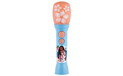 eKids Moana 2 Toy Microphone for Kids with Built-in Music