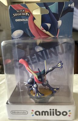 Amiibo GRENINJA Super Smash Bros. Pokemon Compatible W/Switch Wii U 3DS US New