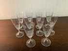 17 White Wine Glasses Model Chinon In Lalique Crystal (Price Per Unit)
