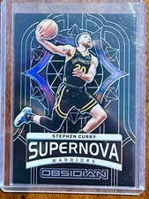 23-24 Panini Obsidian Stephen Curry Supernova Green Etch /99