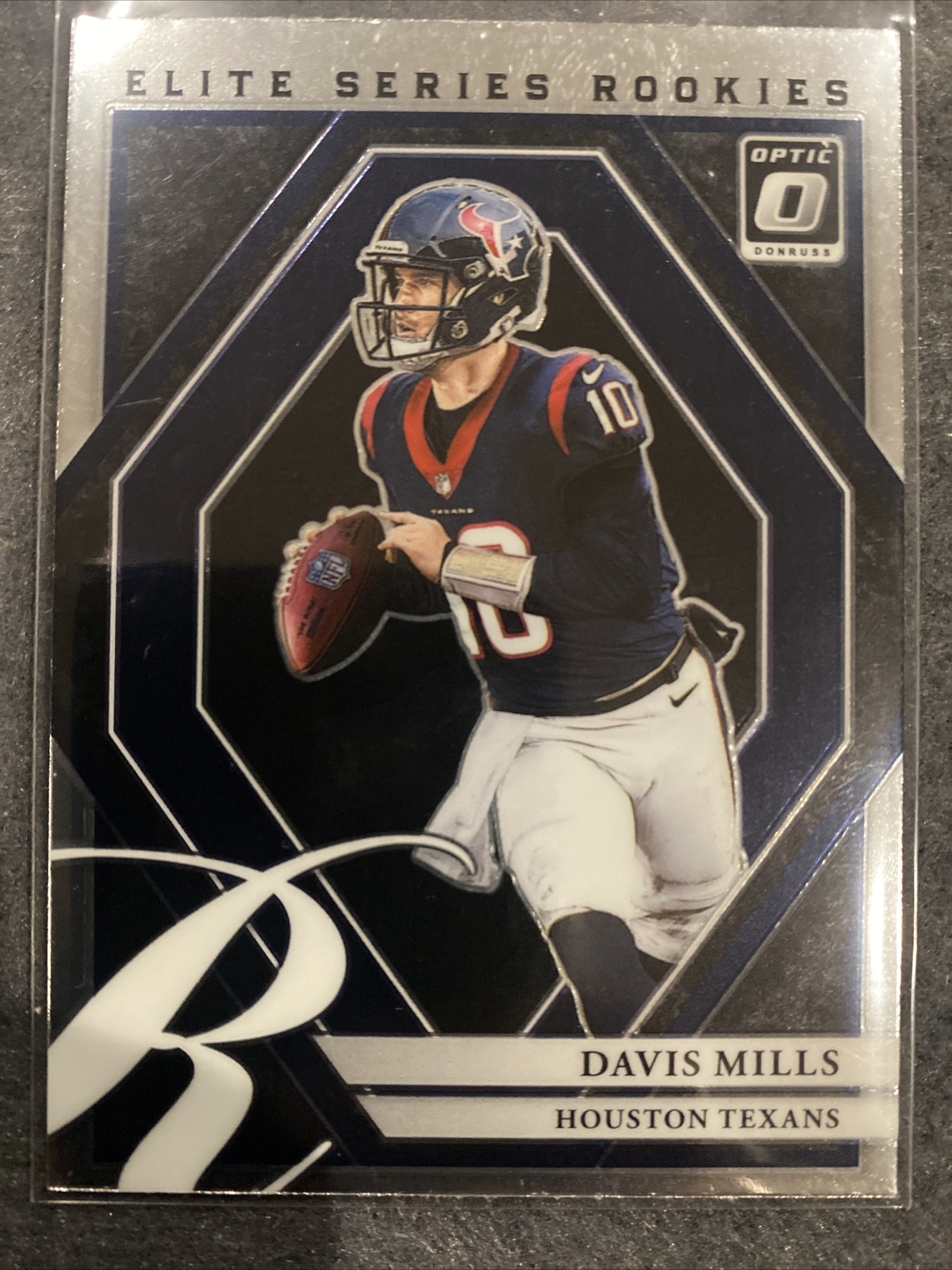 2021 Panini Donruss Optic Elite Series Rookies #ESR-15 Davis Mills RC TEXANS