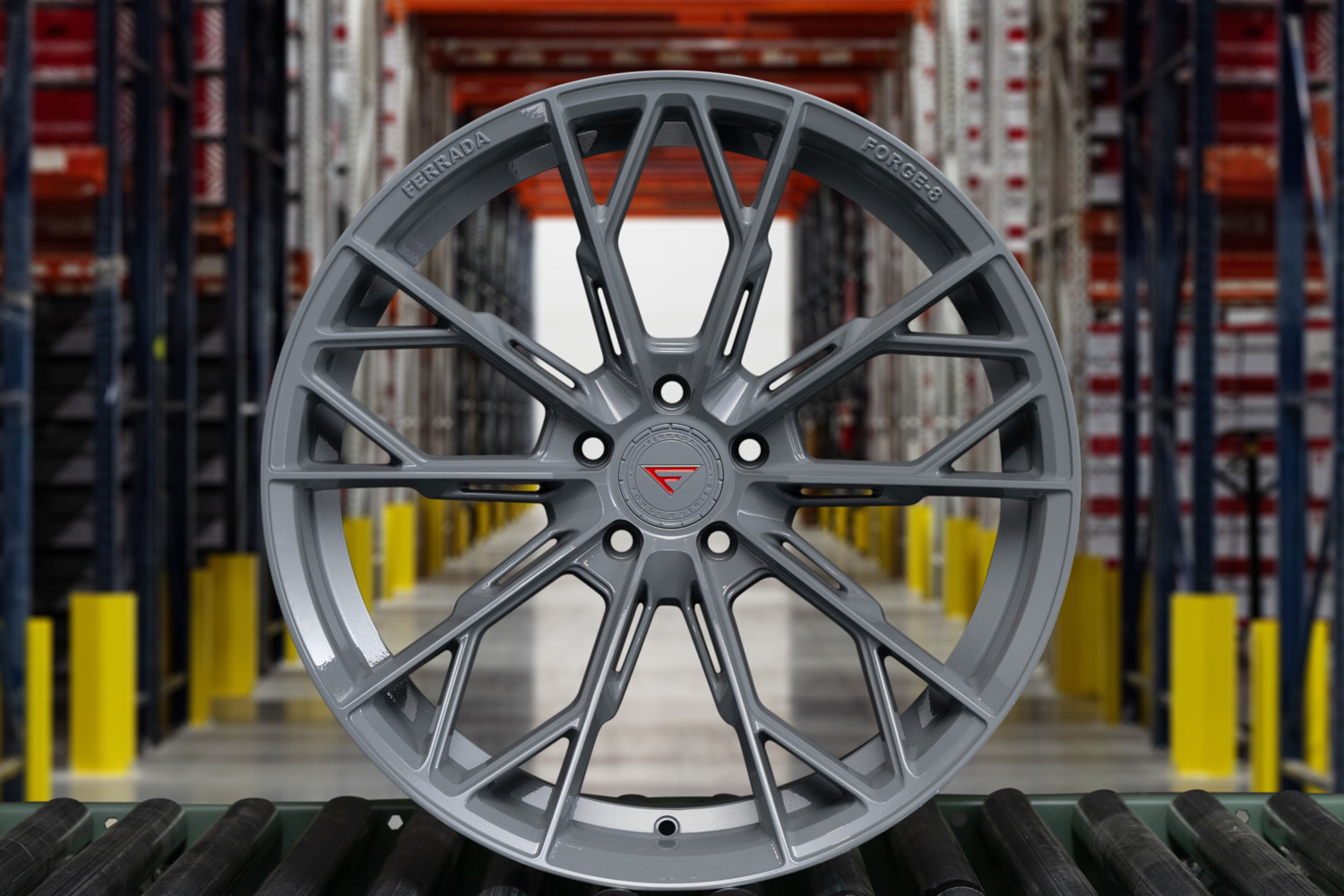 20” Ferrada FR11 Storm Grey Concave Wheel For Mclaren 570 650 720 750 20X9 20X11