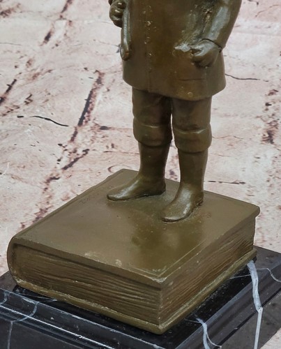 Signed Milo Man with Dog Head Bronze Statue Sculpture Surreal Art Figurine Gift - 第 7/10 張圖片