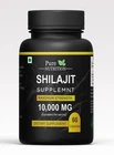 Pure Shilajit 10000mg 60 Caps Asphaltum Naturally Occurring Fulvic Acid Non GMO
