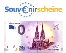 0 Euro Schein XEHH 2019-2 K&Ouml;LNER DOM