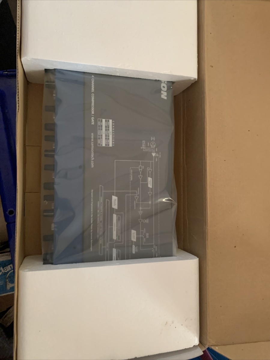 Samson S-com Plus Stereo Compressor Limiter - Scomplus110v for